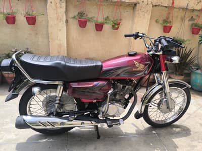 Honda CG 125 Total Genuine Model 2023 - Low Mileage - Mint Condition,