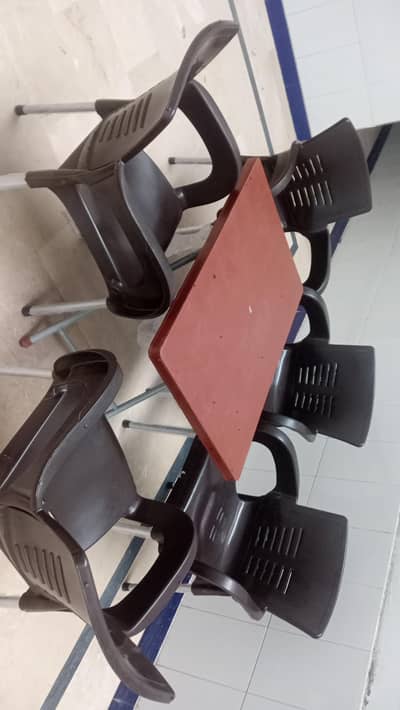 chairs and table