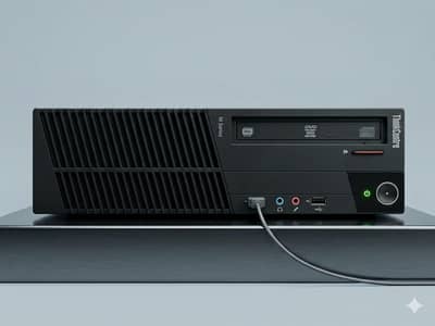 Dell 17" LCD + Core i3 Computer Setup | 4GB RAM | 160GB HDD