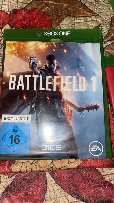 BATTLEFIELD 1 and SHADOW OF THE TOMB RAIDER FOR XBOX ONE