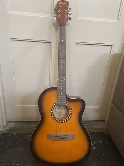 Focus F2-39C/BS Acoustic Guitar | Sunburst Cutaway | Excellent Condit