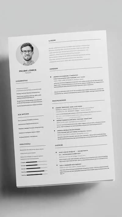 Professional CV /Resume  Design-PDF farmat