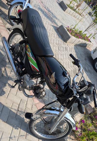 Honda CD-70 2021 Black