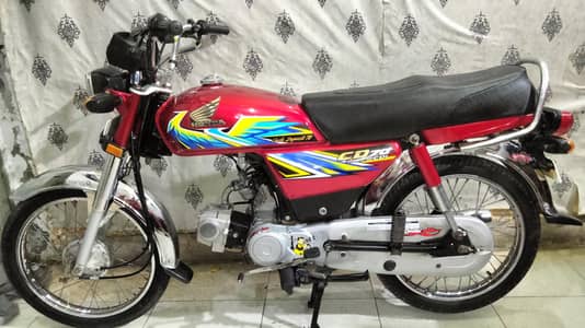 Honda Cd 70 2021 model urjante sale