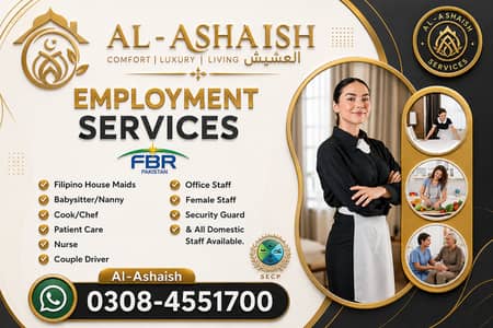 House Maids Nurse Couple Nanny Cook Babysitter Filipino Maid Available