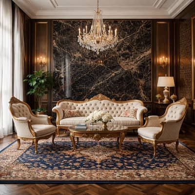 L Shape Sofa Set , Bubble Sofa , Wooden Sofa , Sofa Dewan , Royal sofa