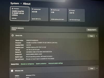 Gaming Cpu Setup