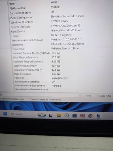 Dell Inspiron 3593 i5 10th Gen, 16GB RAM, 256GB SSD, MX230 Graphics