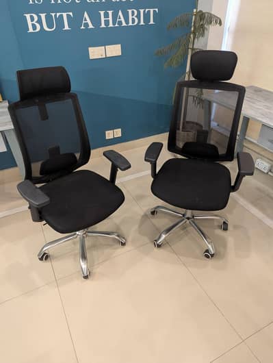Ergonomic Mesh Office Chairs with Headrest | Executive Computer Chairs