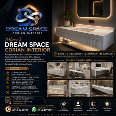 Corian Vanity - Bath Vanity - Marble Vanity - Kitchen Top - Vanity