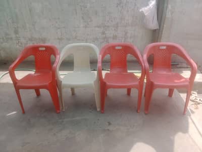 Fello company pure plastic chairs