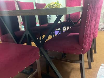 dining table 8 chairs