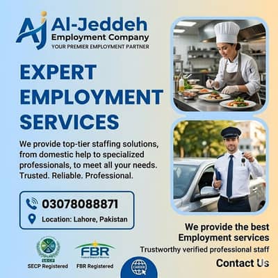 House maid, Helper, Baby Sitter, Chef, Home Cook, Patient Care, Driver
