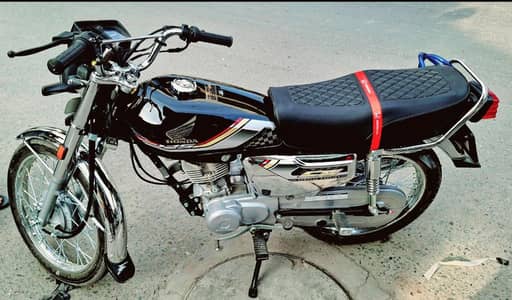Honda CB125F Red 2026 Full Modified