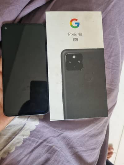 pixel 4a 5g all ok 10/10 condition with box pta approved