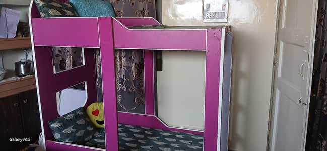 kids double storey bed