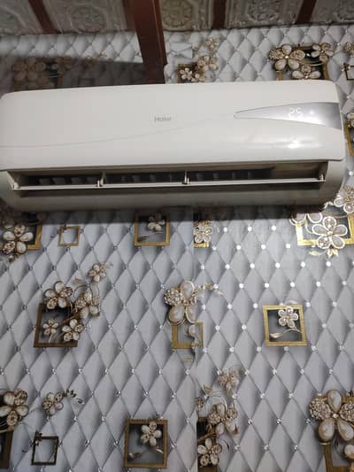 Haier 1.5 ton ac only gas leakage hai Baki all ok