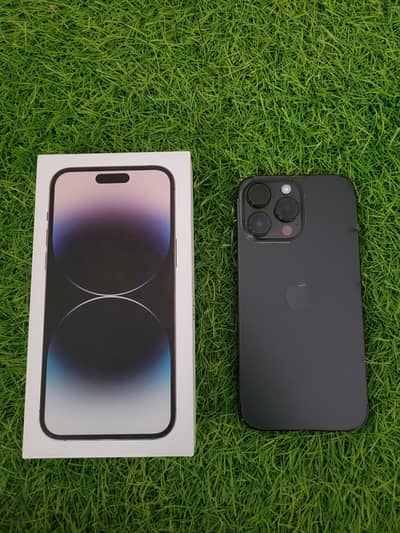Apple iPhone 14 Pro Max just box open esim time available 4 month