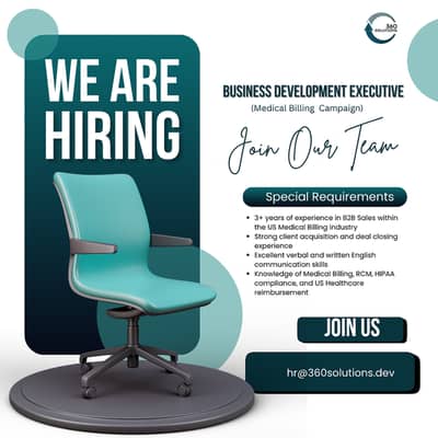 Business Development Executive (Medical Billing Campaign)