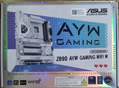 ASUS Z890 AYW Gaming WiFi W ATX Z890 Motherboard