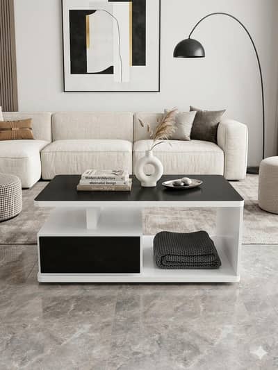 Monotone Modern Center Table by Elite Furniture