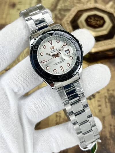 Rolex Style Premium Metal Watch for Men – Date Display