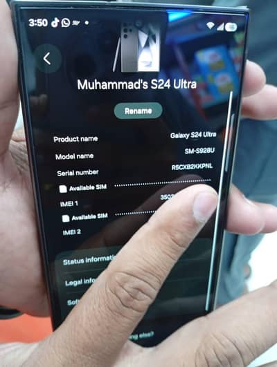 Samsung Mobile S24 Ultra