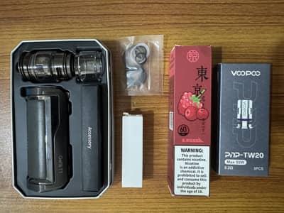 Argus XT kit Pod with Uforce L tank | Complete box one month used