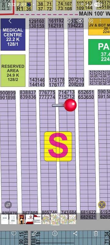 1 kanal Plot For Sale At DHA Phase 7 Sector S