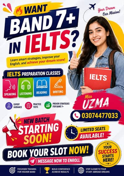 Ielts Course Online Professional trainer