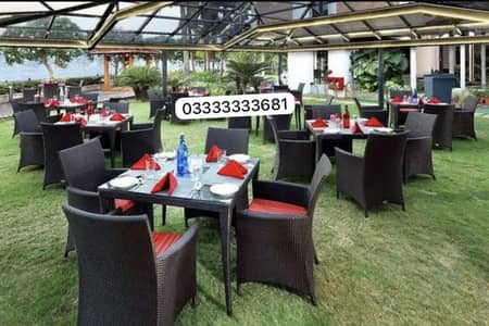 Outdoor Cafe Dining Rooftop Furniture