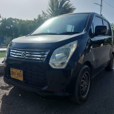 JAPANESE Suzuki Wagon R 2014/ 2017 IN BEAUTIFUL BLACK PEARL COLOR