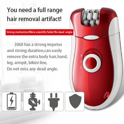Kemei Rechargeable Hair Removal Device For Women