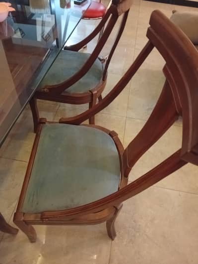 Six dining chairs for sale
