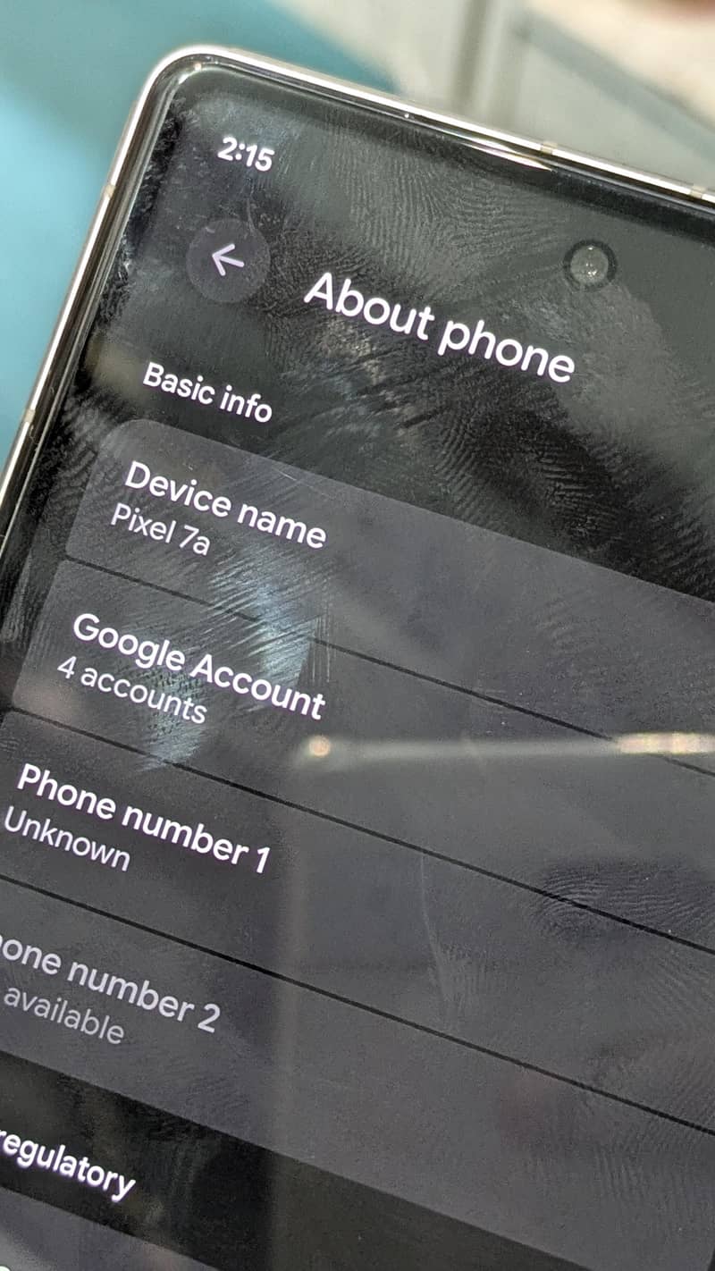 Google Pixel 7a 3