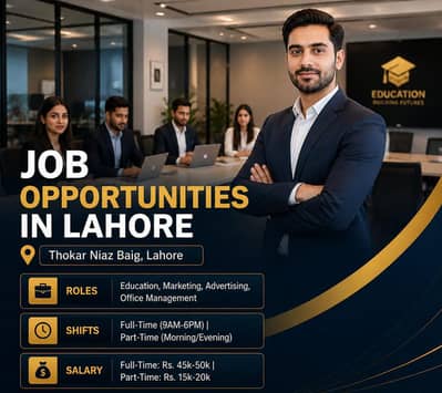 Job Hiring fresher male and female