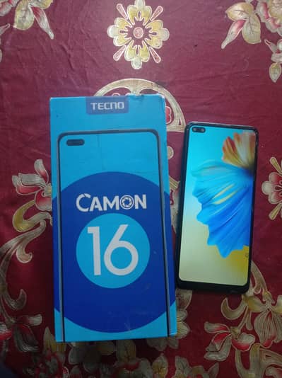tecno camon 16 full box