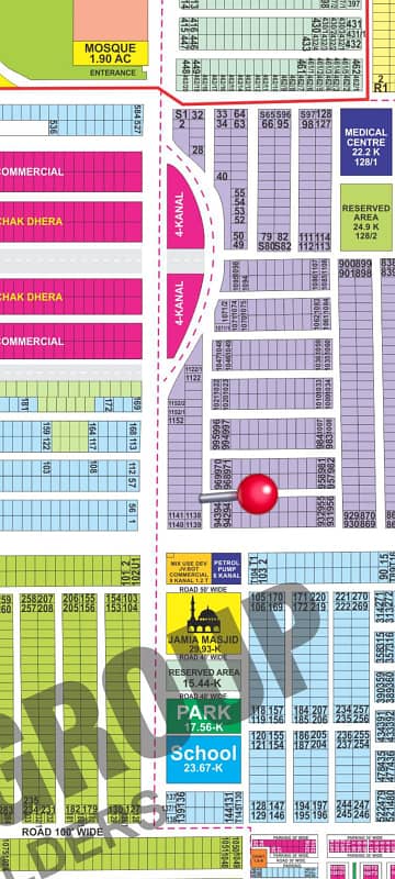 1 kanal Plot For Sale At DHA Phase 7 Sector S