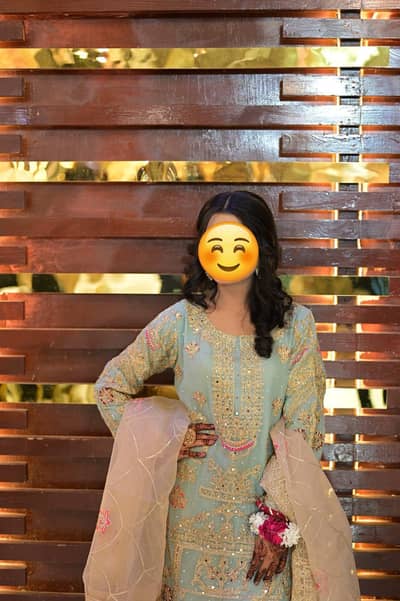 Gharara with dupatta and shirt. .