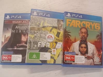 3 CD game of PS4