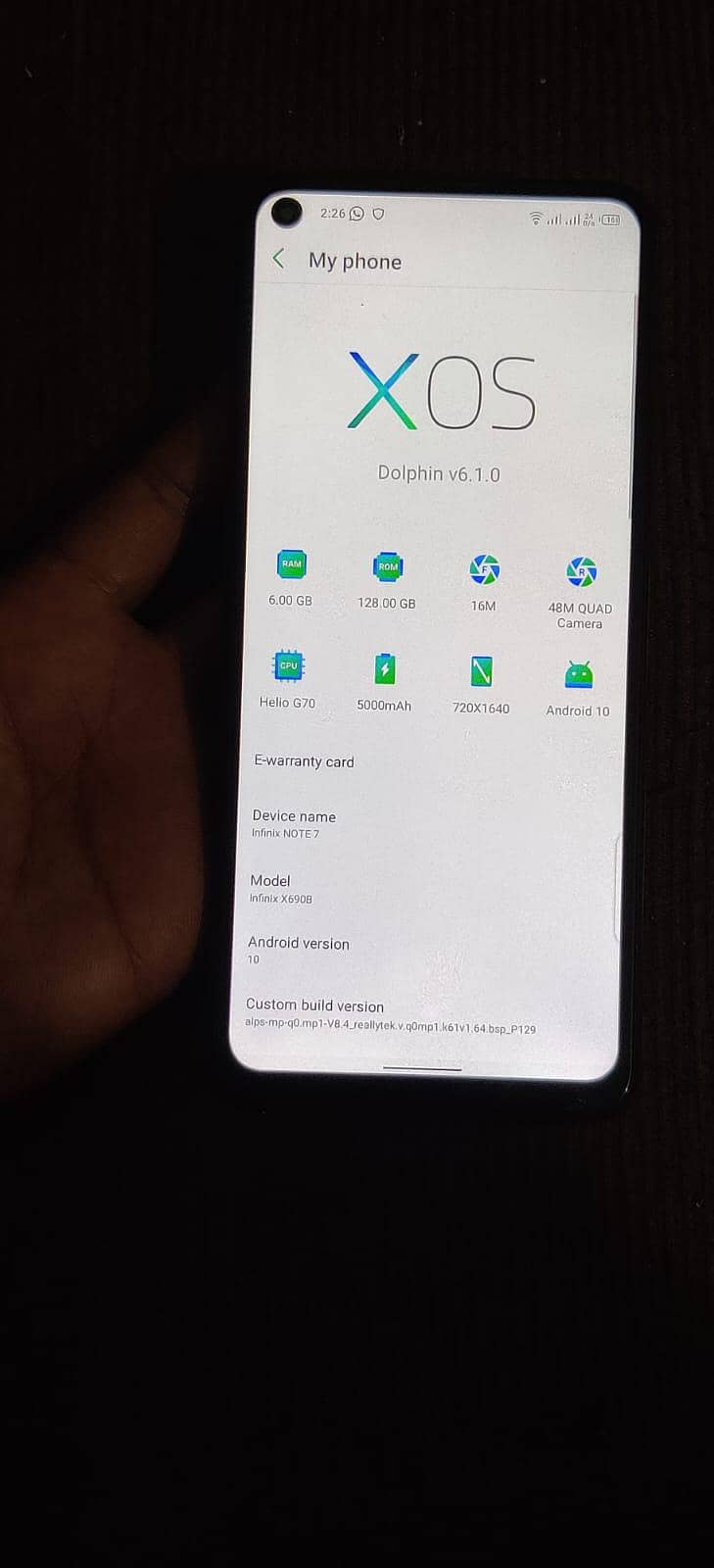 Infinix note 7 1