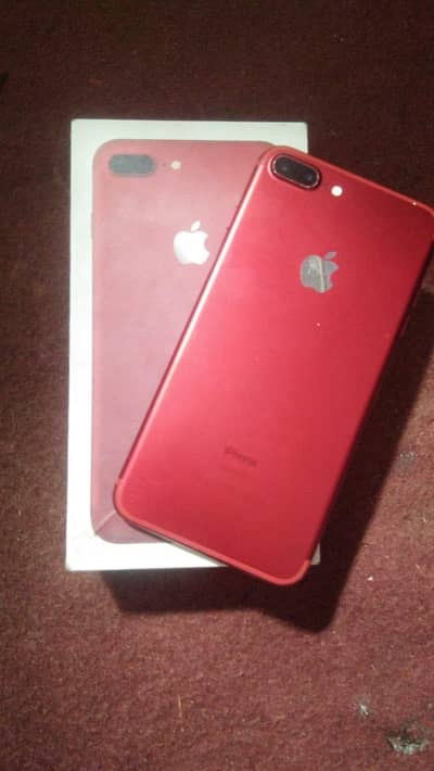 iPhone 7 plus 128 full box pta official approved