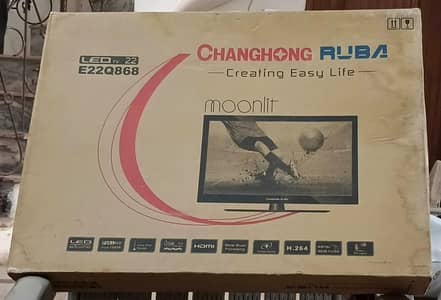 changhong Ruba LED Tv 22inch full hd 1080p