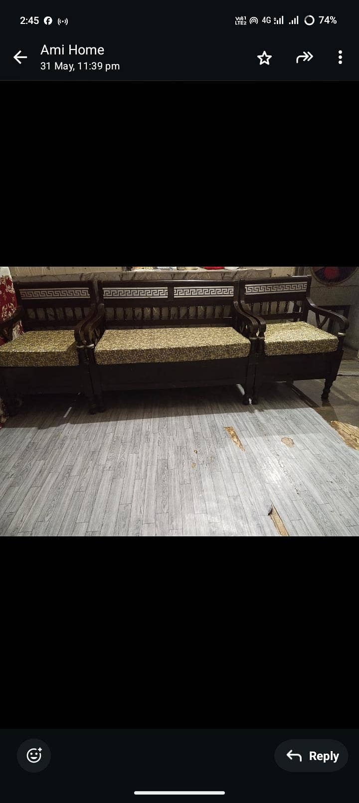 sofa set with table 1