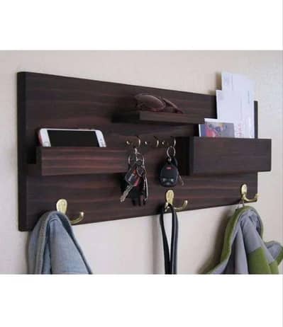 wall mount key rack cloth hanger