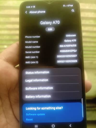 galaxy A 70