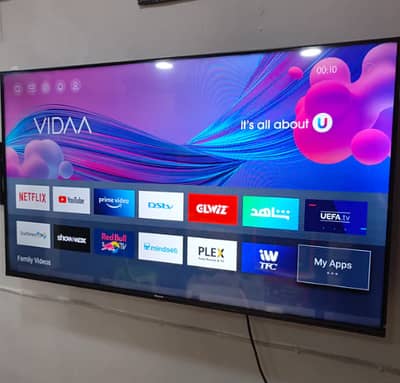 HI Q 50inch ORIGINAL 4k Google LED TV with voice remote