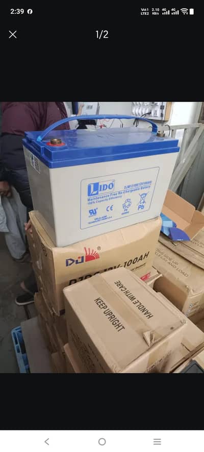 lido original 100 ampair good back up 12 vold backup