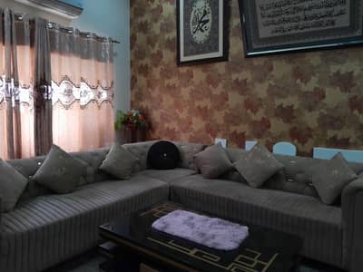 6 seater L shaped sofa available