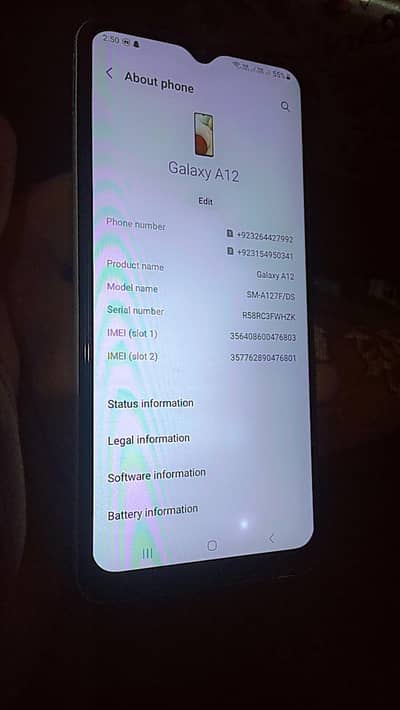 Samsung Mobile A12